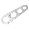 4 Holes Kitchen Serving Part Ruler Control Tools Spaghetti Measurer Cooking Stainless Steel Noodles Measuring Implement