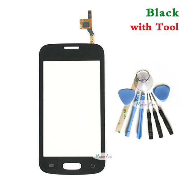 4.0&quot; For Samsung Galaxy Star Pro S7262 GT-S7262 S7260 GT-S7260 Touch Screen Digitizer Sensor Outer Glass Lens Panel: Black With Tool