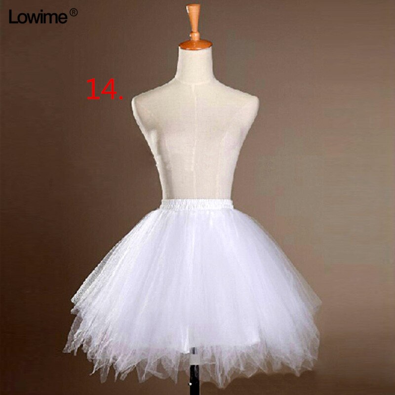 Generisch Damesrok Tutu Lolita korte petticoat midirok voor elegante gelegenheden, Roségoud, One size Generisch Damesrok Tutu Lolita korte petticoat midirok voor elegante gelegenheden, Roségoud, One size