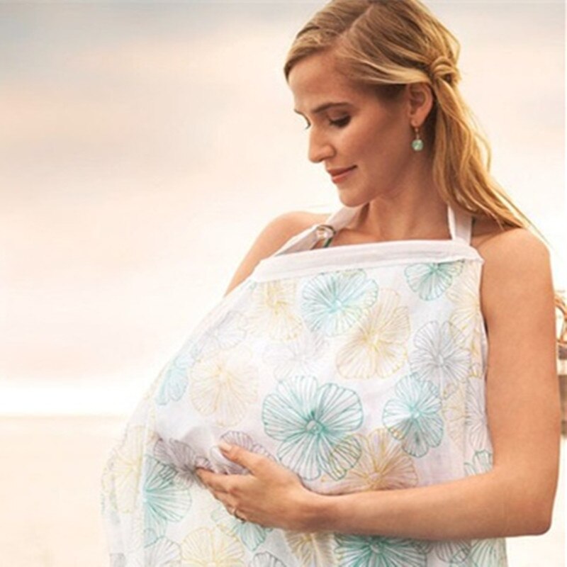 Udder Covers Borstvoeding Verpleging Cover Privacy Babyvoeding Schort Katoen Kind Ademend Doek Babyfoon Hals Cover