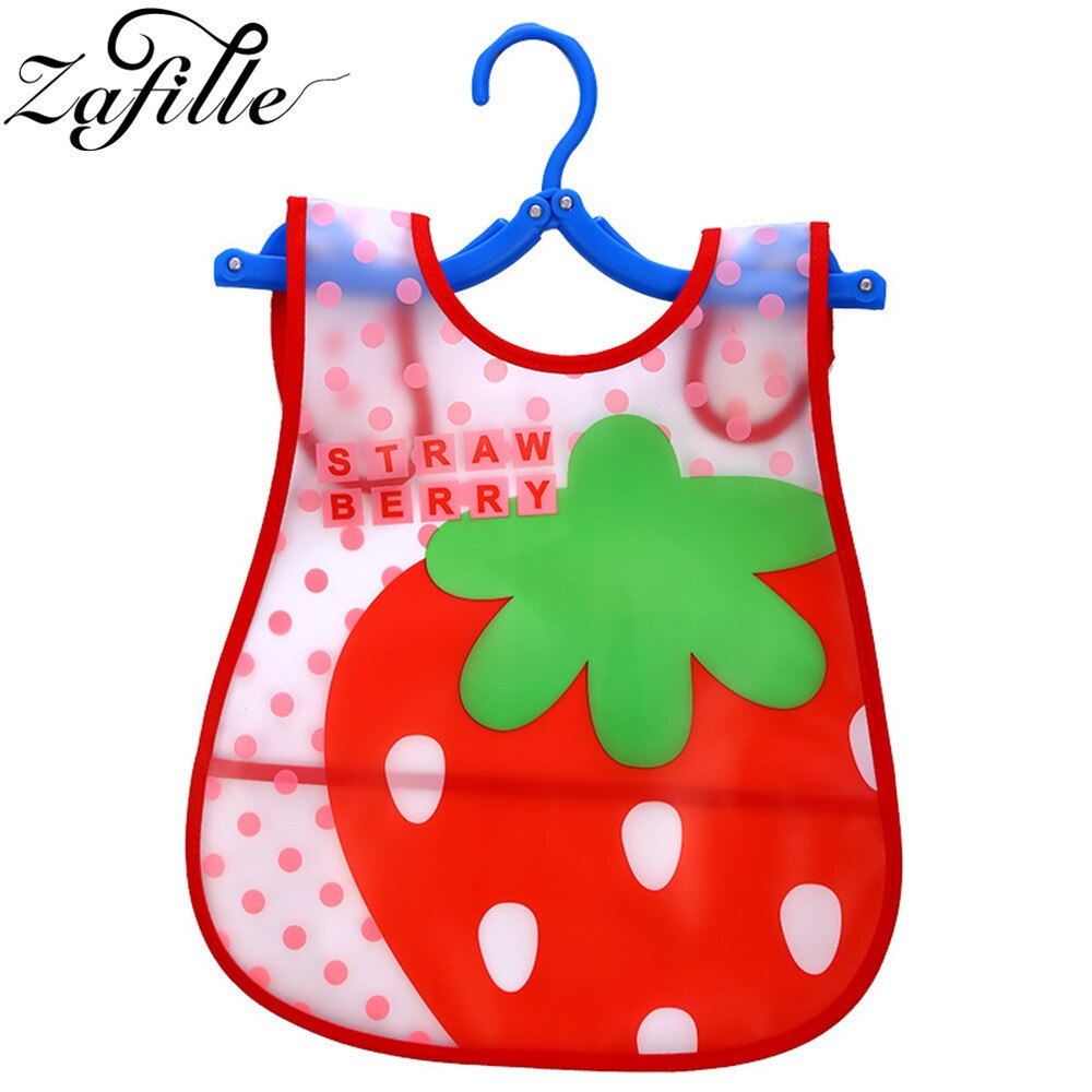 Afille Slabbers Cartoon Print Baby Spullen Plastic Waterdicht Verstelbare Baby Schort Lunch Voeden Kleding Unisex Baby Accessoires