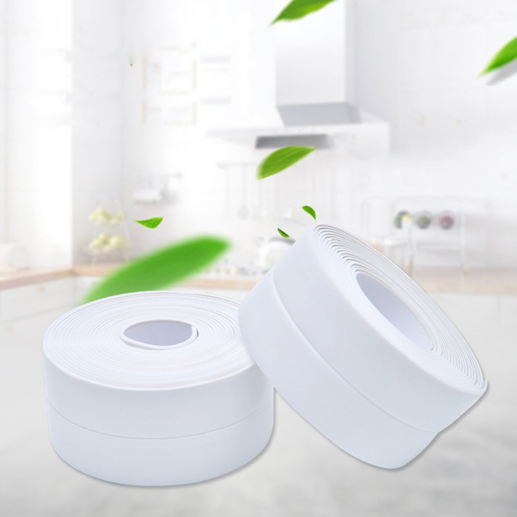 Keuken En Badkamer Waterdicht En Meeldauw Tape Keuken Naad Seals Waterdichte Strips Badkamer Wc Kloof Muurstickers