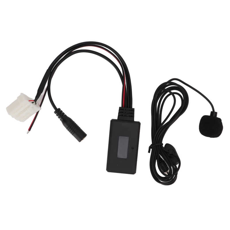 Cavo Audio Bluetooth A 12 Pin, Connettore Adattatore Per Cavo Aux Stereo Per Auto Con Microfono Adatto Per C2 C3 C4 C5 C6 C8 Berlingo 89058948
