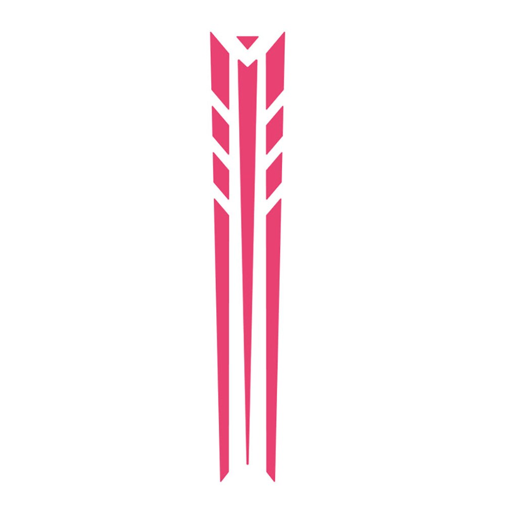 Autocollants réfléchissants pour trottinette électrique, autocollants d&#39;avertissement de sécurité, décoration Chic,: Rose