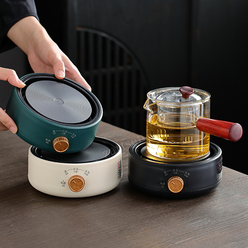 Mini estufa eléctrica de cerámica con calefacción por infrarrojos, calentador de caldera de agua y leche, quemador de encimera para café Moka, estofado, olla , Cocina de Inducción
