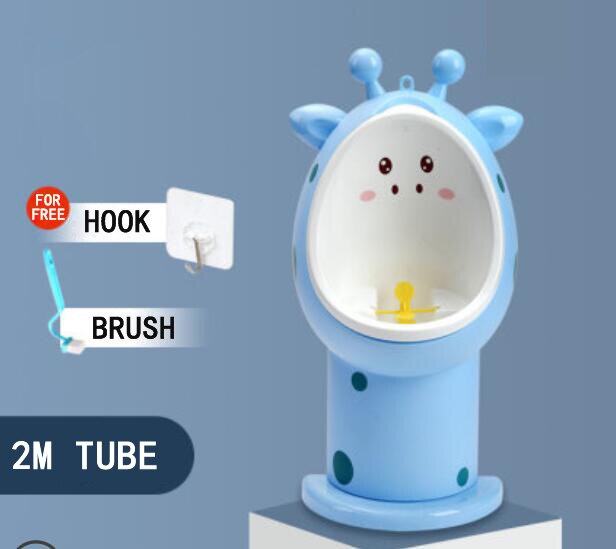 Pot urinoir mural pour enfants | Girafe, bébé garçon, bébés tout-petits, pot tasse urinoirs muraux, toilettes formation enfants, Stand urinoir Vertical pour garçons: blue