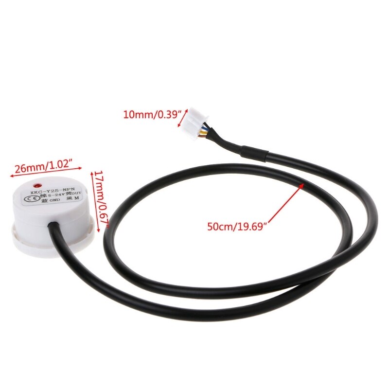 Liquid Level Sensor Detector Water Flow Sensor DC 5-12V Non-contact Liquid Level Sensor Water Level Sensor Accessory