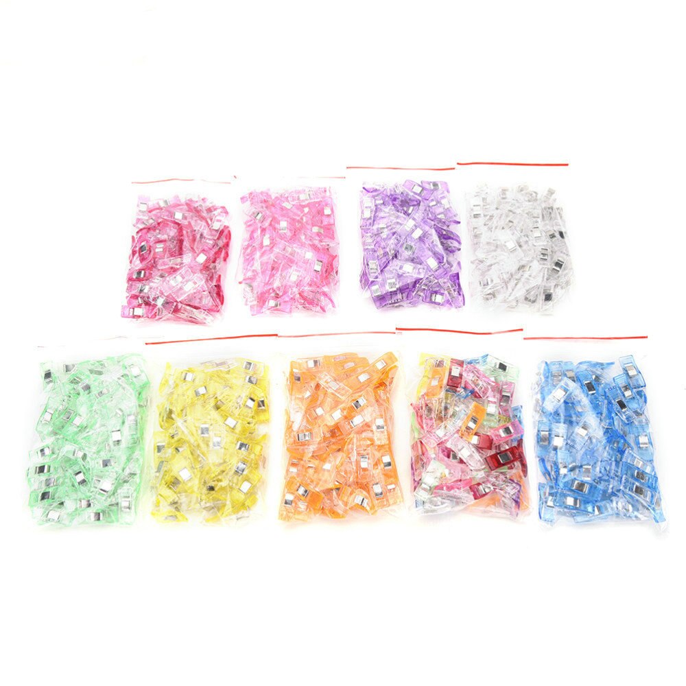 50Pcs Kledingstuk Clips Voor Stof Quilten Craft Naaien Breien Haak Diy Patchwork Vaste Stof Klemmen Naaien Ambachtelijke Quilt Clips