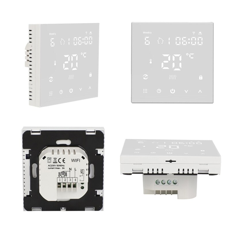 Comfort Line thermostaat 24V LCD bedraad Alpha-Direct Standard