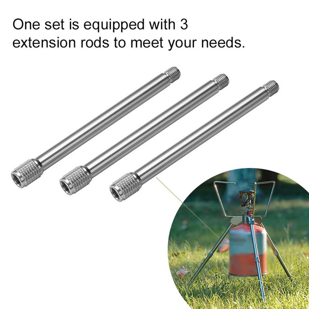 Portable Stove Rack Camping Stove Stand Bracket Holder Stove Support for Backpacking Camping Fishing Barbecue Garden Picnic