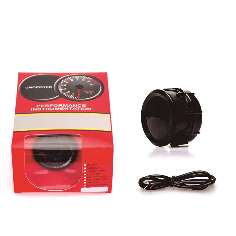 Digital Speed Meter Car Tachometer 2" 52mm RPM Gauge Tachometer 12V Blue Led Light RPM Meter Car Gauges tacometro motosierra