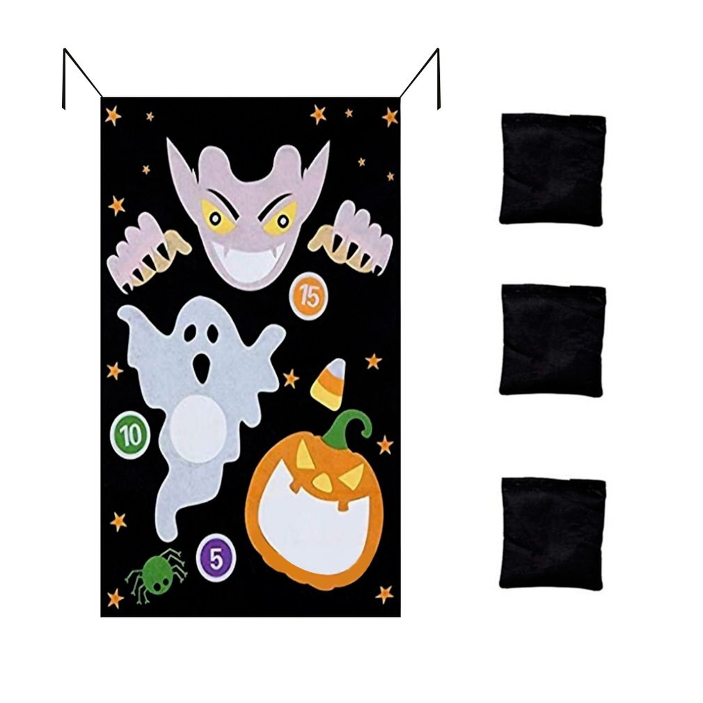 Halloween Party Game Levert Zitzakken Halloween Banners Games Pompoen Leuke Voor Kinderen Familie Winkels Games: 4