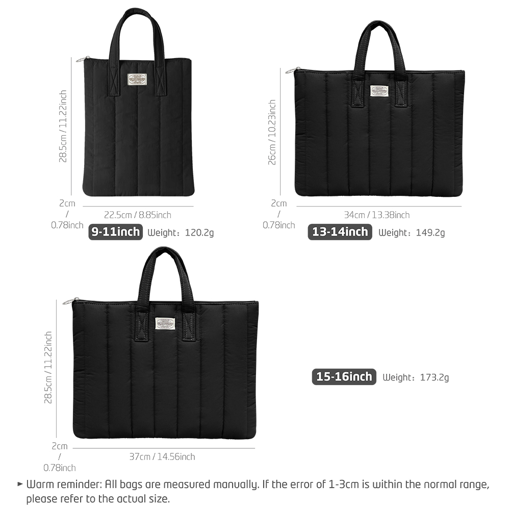 Bolsa fofa para laptop à prova de choque 11 13 14 15 polegadas bolsa para notebook grande capacidade respirável para Ipad/Macbook/Xiaomi/Lenovo