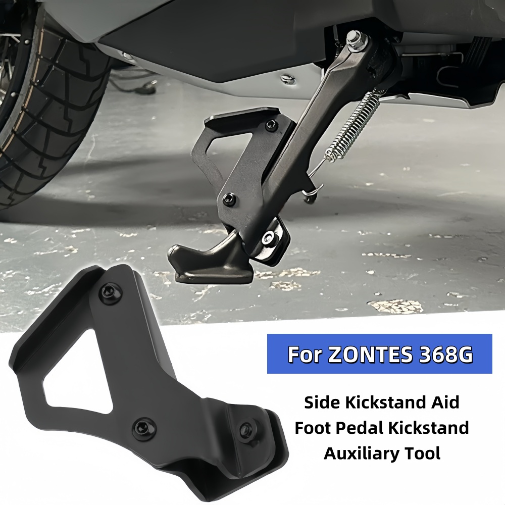 Voor ZONTES 368G G368 2024 Zijstandaard Hulp Voetpedaal Kickstand Extra Tool Zijstandaard Assistent Staaf Ondersteuning Zijstandaard