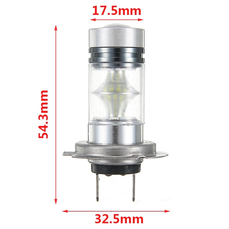 2 stücke H7 Auto Scheinwerfer 100W LED Fahr Licht Scheinwerfer Birne Hohe Helligkeit Weiß Lampe Auto styling