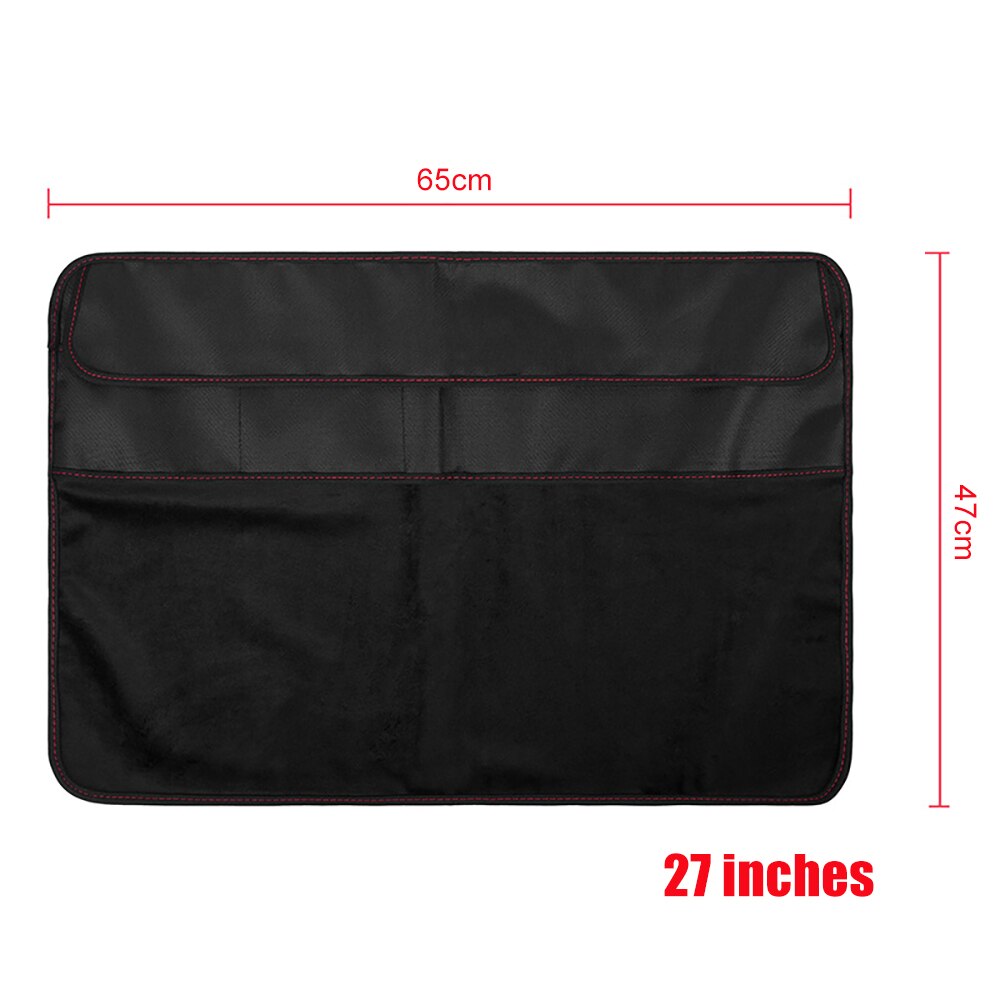 21 inch 27 inch Black Computer Monitor Dust Cover Waterproof PU Protector for Apple iMac LCD Screen: 27 inches B