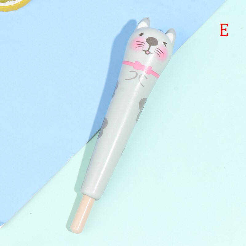 1Pc Gesimuleerde Kleur Trage Rebound Pen Eenhoorns Dier Neutrale Overdrukventiel Pen Neutrale Pen: E