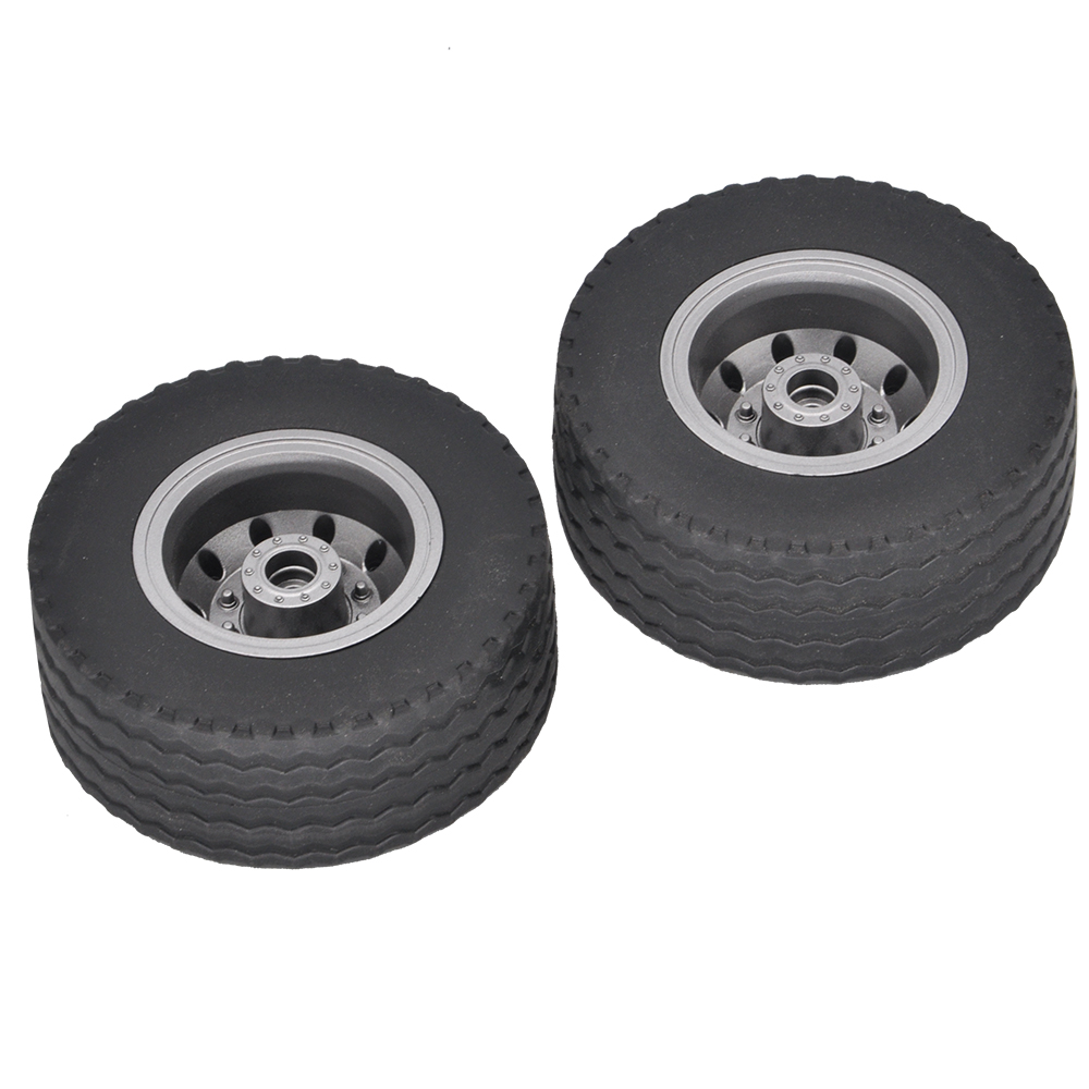 Huina 1573/1582 Rc Dump Truck Orignal Voor/Achter Tire Speelgoed Model Onderdelen