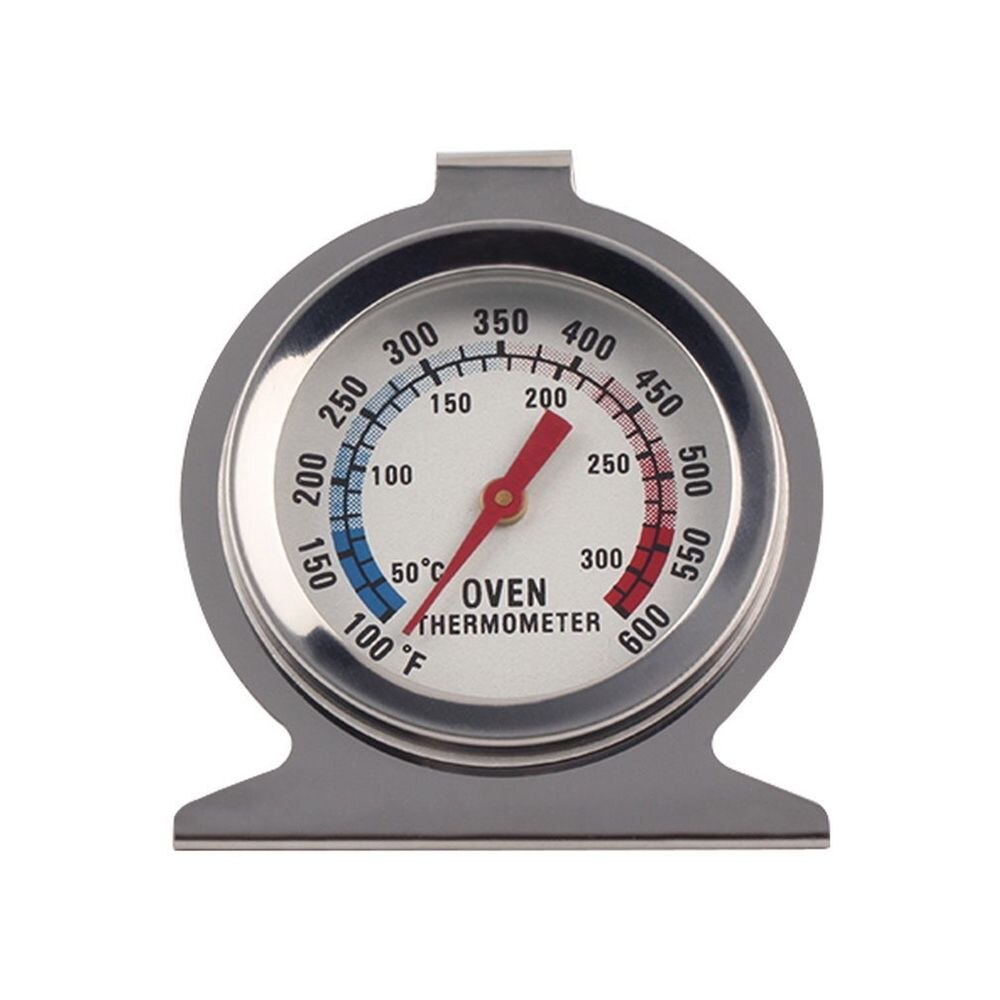 1Pcs Rvs Voedsel Vlees Temperatuur Classic Stand Up Dial Oven Thermometer Gauge Gage Fornuis Thermometer Populaire