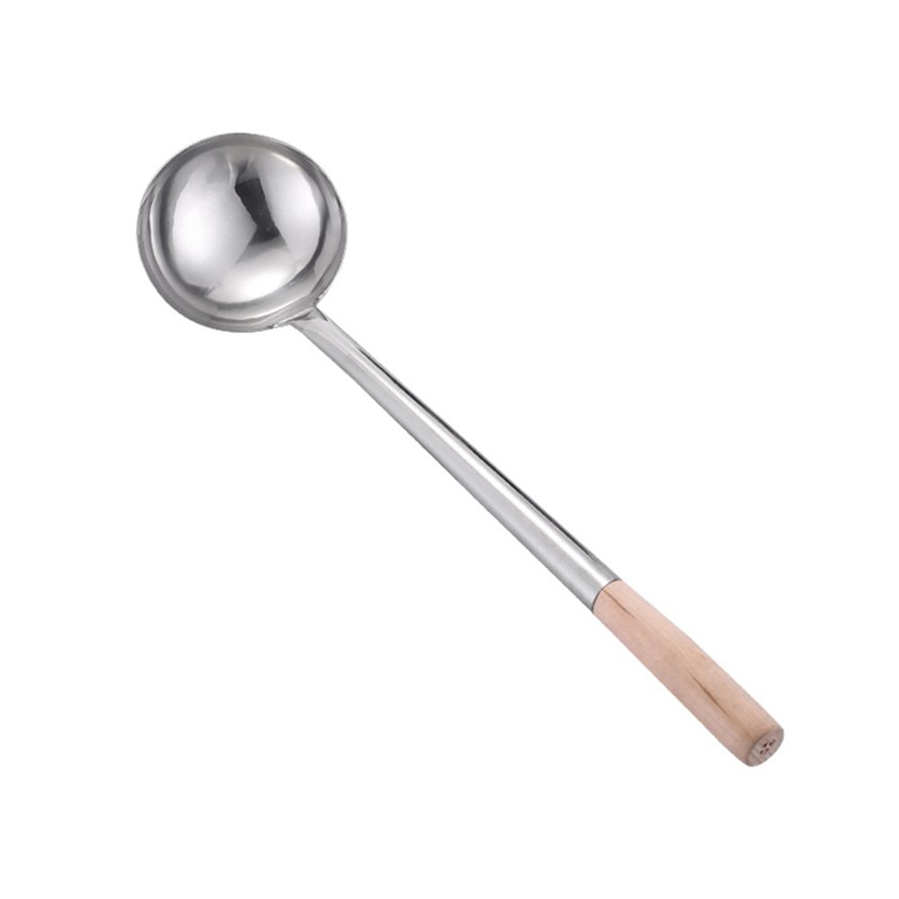 Stainless Steel Long Handle Ladle Spoon Big Soup Ladle Cooking Spoon Useful Kitchen Cooking Tool Utensil Tool: 12