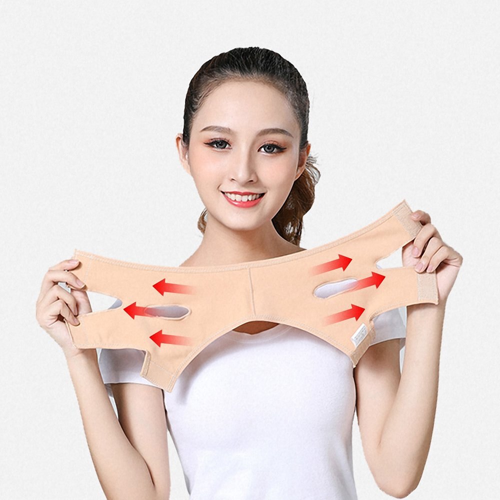 V Line Face Slim Bandage Elastic Cheek Chin Lift Up Belt Strap Tools Face Anti Wrinkle Sagging Strap Band Facial Beauty Belt