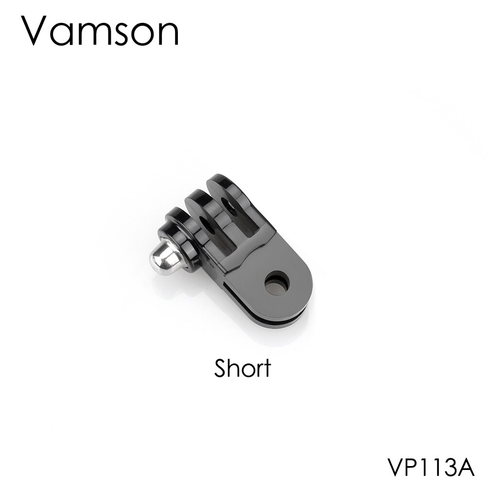 Vamson pour GoPro Hero 8 7 6 5 4 accessoires moyens bras pivotants réglables pour Xiaomi pour DJI OAMO Action SJ4000 casque Bracke VP112: VP113A