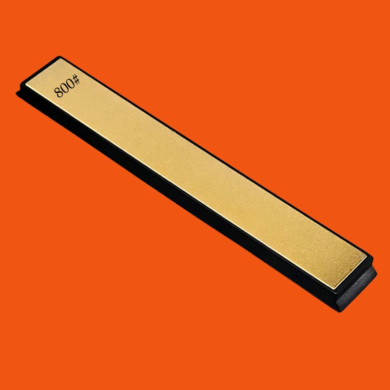 [ Golden ] Diamondnal Knife Sharpener Replacement Fixed Angle Sharpening Stone System Grinding Bar Diamond Whetstone Oil Stone: Grit 800