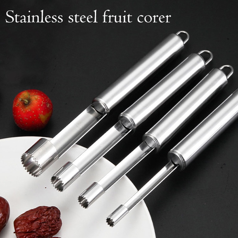 Stainless Steel Corer Fruit Seed Core Remover With Sharp Serrated Blades Corer Seeder Slicer Knife Kitchen Gadgets#1