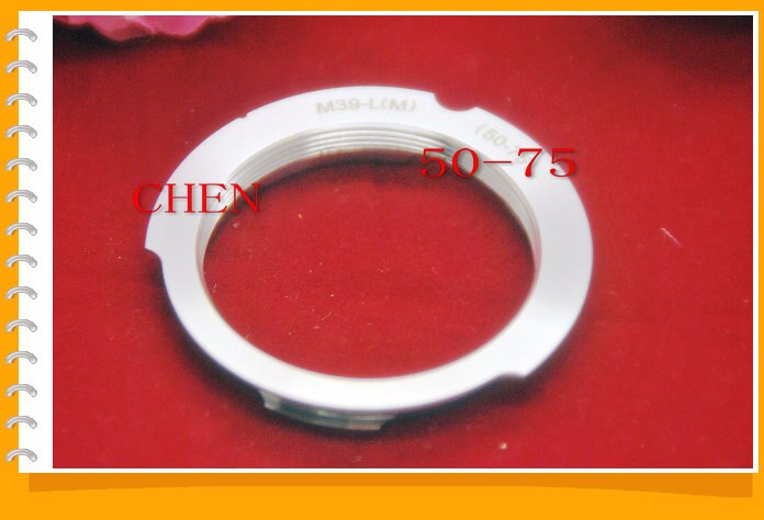 L39-LM M39 -LM LTM LSM Mount to LM Lens Adapter ring for M9 M8 M7 M6 M5 28-90mm 50mm-75mm 35mm-135mm lens