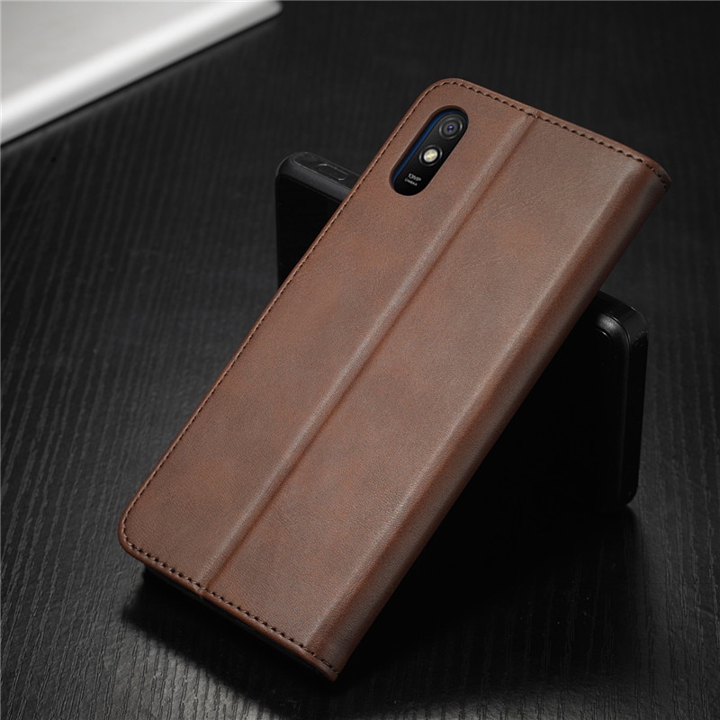 Capa tipo carteira para redmi 9a, capa de couro tipo carteira para xiaomi redmi 9a e redmi9a