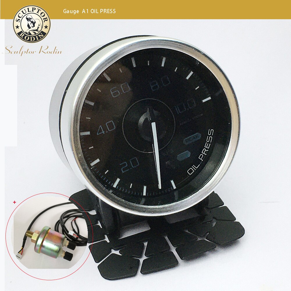 Advance A1 60Mm Defi Gauge Water Temp Gauge Olie Temp Gauge Turbo Boost Gauge Ext Temp Gauge Oliedruk gauge Obd: Oil Press