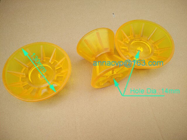 CVP bow roller for boat trailer , yellow PVC boat trailer roller, trailer parts.