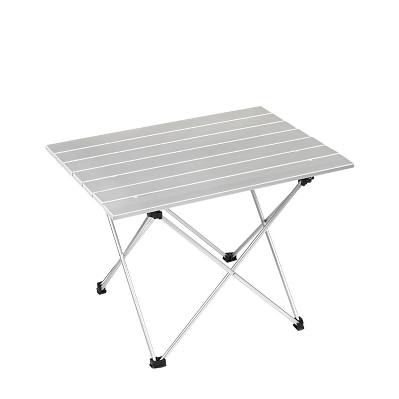 Multifunksjon sammenleggbart campingbord utendørs bærbart 6063 skrivebord i aluminiumslegering turfest piknik bbq balkong utemøbler: M