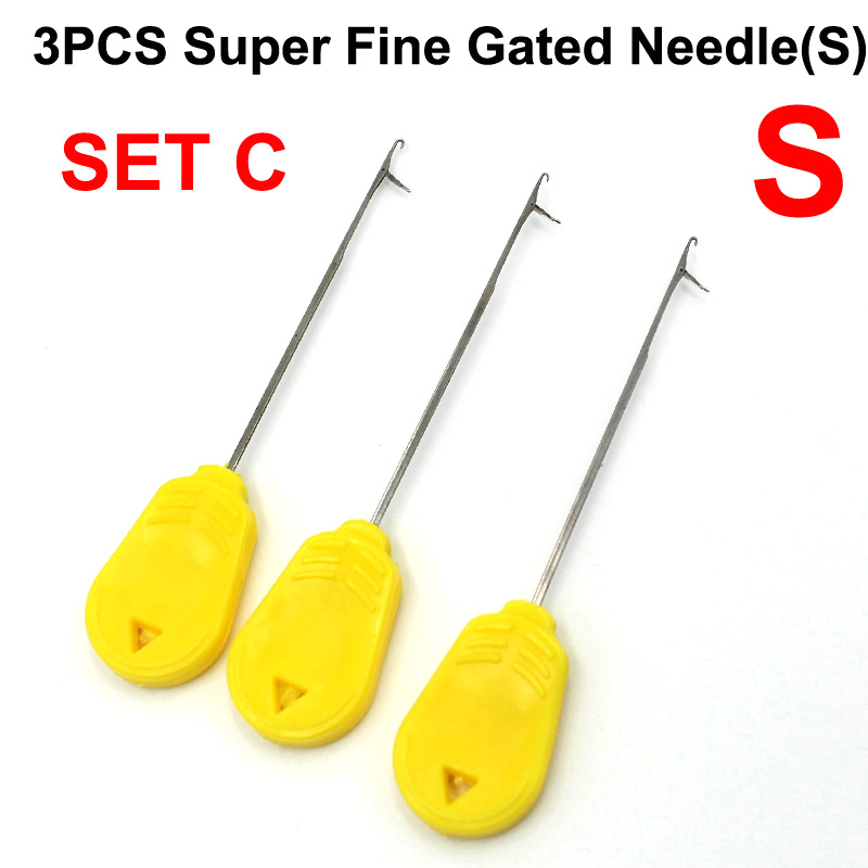 3PCS Carp Fishing Accessories for Carp Rig Fishing Carp Material Chod Zig Rig Tool carp feeder fishing equipment: Red