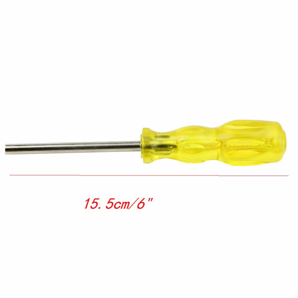 3.8mm 4.5mm tournevis Bit sécurité ouverte NES SNES N64 Super Nintendo jeu garçon m18