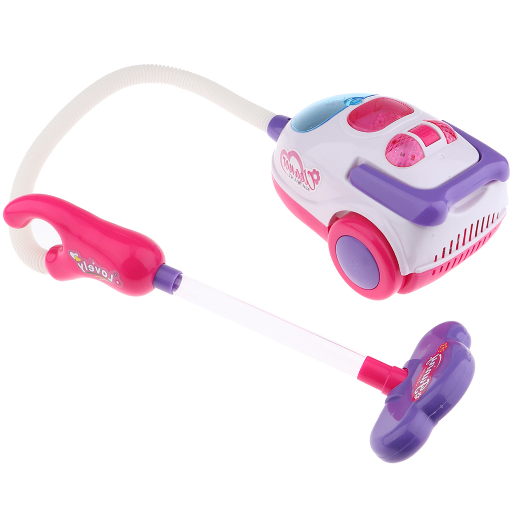 Handheld Stofzuiger Model Speelgoed, Pretend Play Vacuüm Voor Kinderen Met Geluidseffecten & Lights