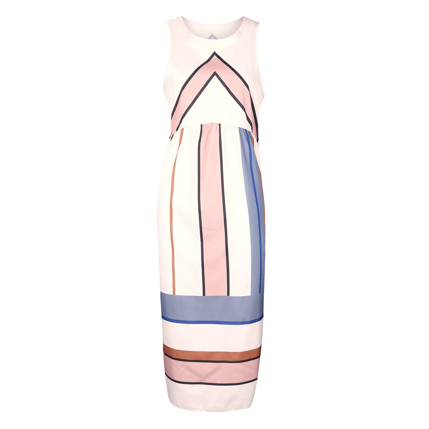 Dames 2 Pack Zwangerschapstankjurk Mouwloze Bodycon Zwangerschap Jurken