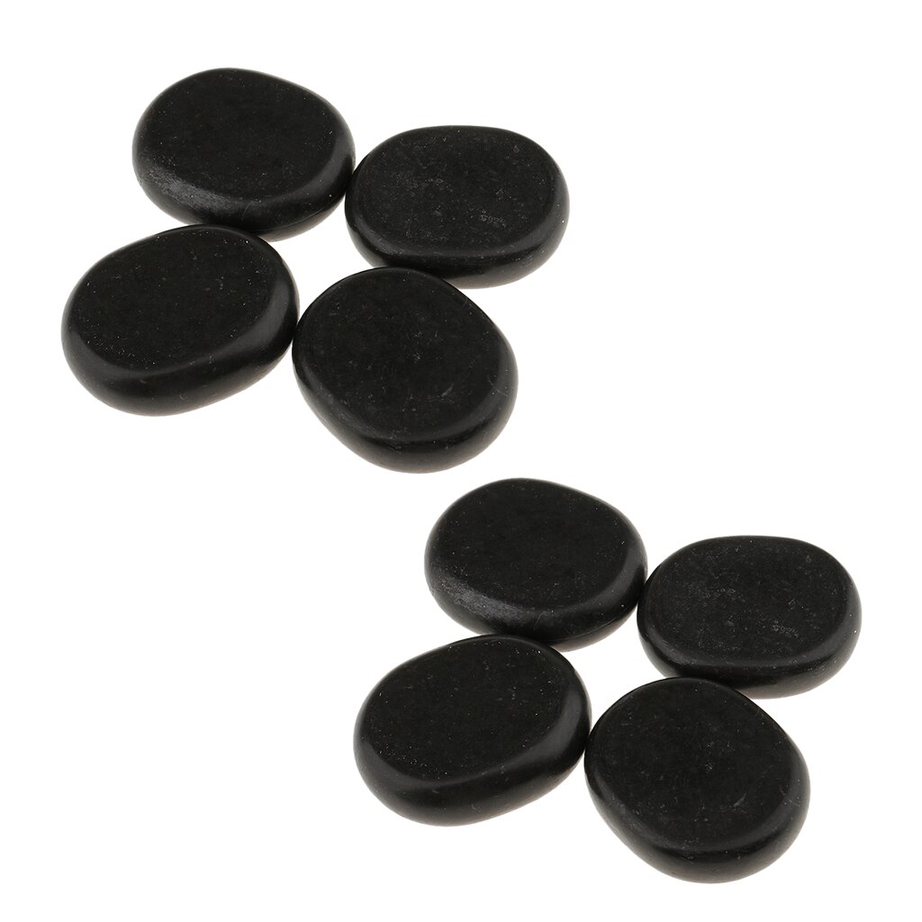 Sp Ah Rocks 8pcs Large Spa Rocks Massage Stones Natural Basalt... – Vicedeal