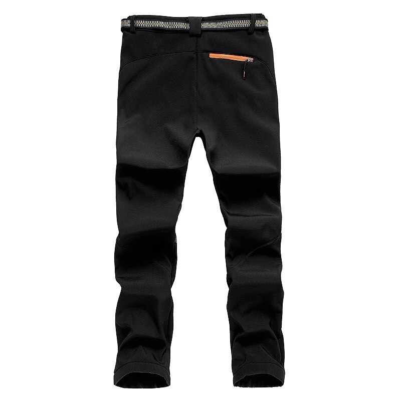 Pantalones de pesca para hombre, ropa para deportes al aire libre, otoño e invierno, además de terciopelo grueso, cálidos y resistentes al viento, para montañismo