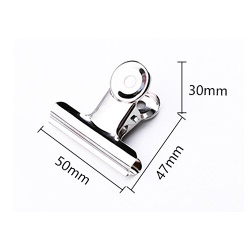 1p Powerful Metal Clip Stationery Office Supplies Household Folder Fixing Small Book Clip Extra Large Sketch Board Drawing Clip: 50cm-1p