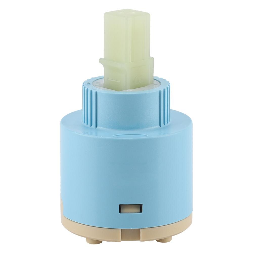 35/40mm Ceramic Cartridge Water Mixer Tap Inner Control Faucet Valve ABS Blue Practical