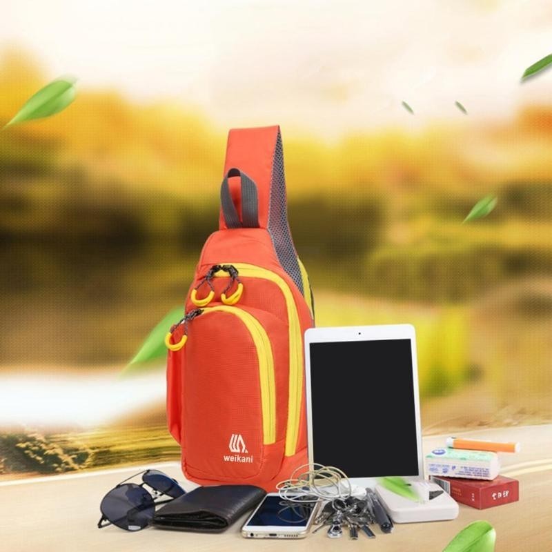 Outdoor reistas, schoudertas voor dames en heren, waterdichte sporttas, heuptas, schoudertas voor fietsen, hardlooptassen, 4 kleuren