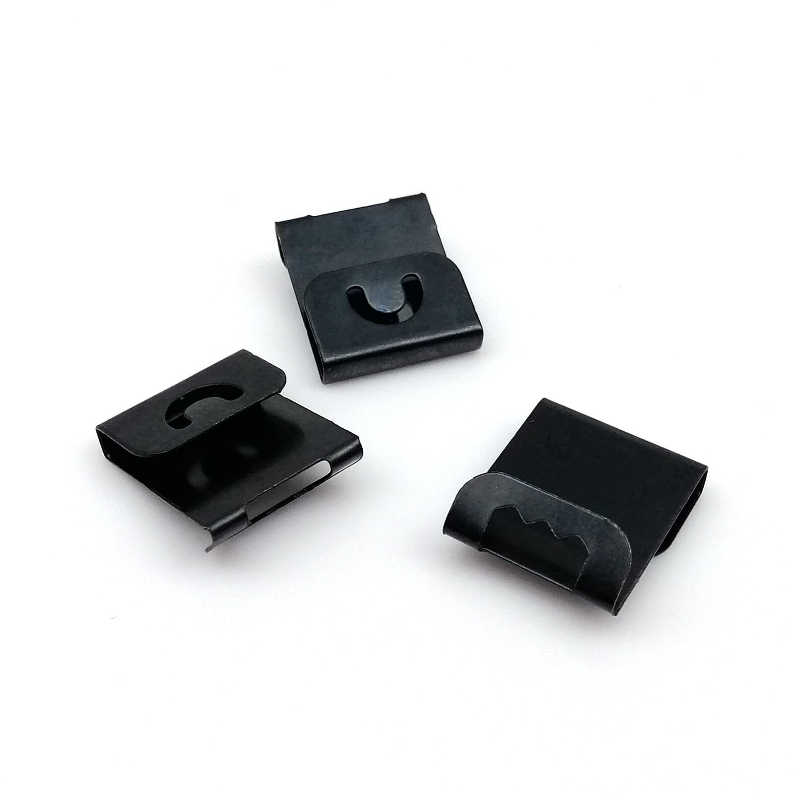 50pcs Artwork Picture Painting Photo Frame Back Board Sawtooth S Shape Wall Clip Snap Fix Hanger Hook No-Trace