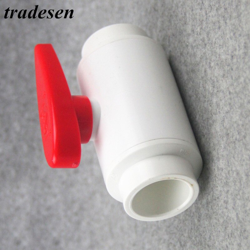 I.D 20 25 32 40 50mm UPVC Ball Valve Coupler Adapter Water PVC Connector For Garden Irrigation System Aquarium fish tank DIY