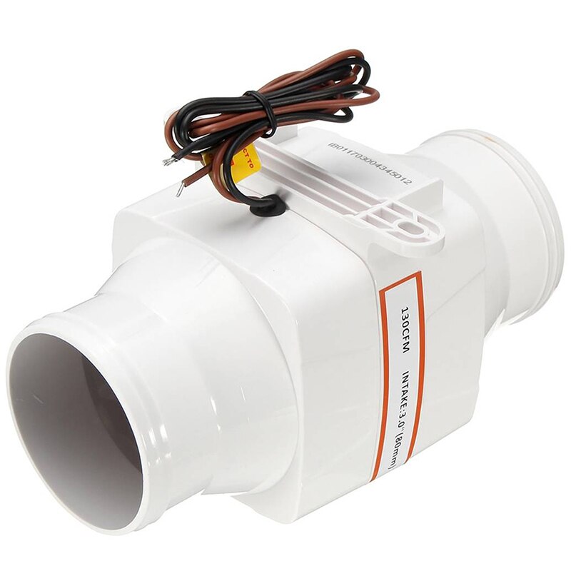 Ventilateur de Ventilation de bateau de Gary de moteur de cale de ventilateur d'air en ligne de 3 pouces pour la culasse de moteur de châssis