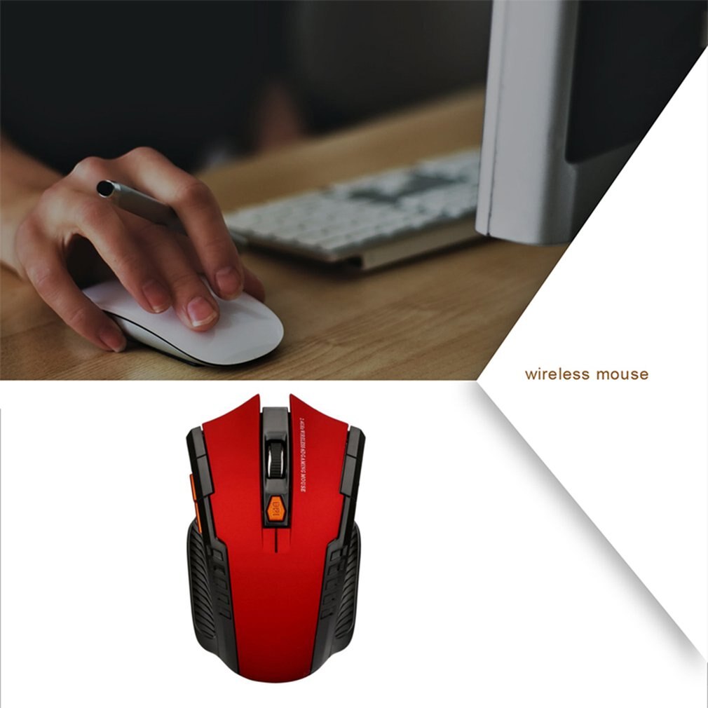 2,4 GHz Drahtlose Mäbenutzen Mit USB Empfänger Gamer 1000dpi-1200dpi-1600dpi Maus Für Computer PC Laptop