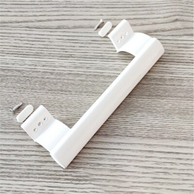 20cm White Gold Black Aluminum Alloy Handle Metal Sliding Door Pull Handle Plastic Glass Sliding Door Window Balcony Handle: 1001