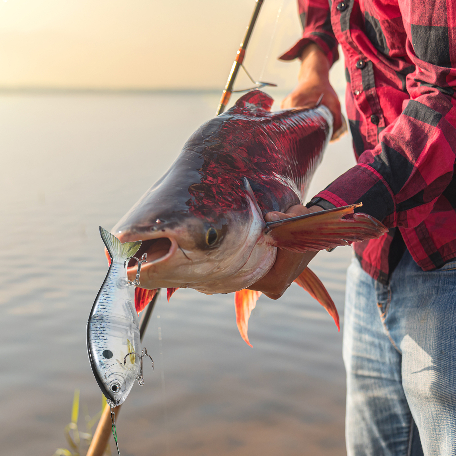 Coming 178mm 82g Sinking Glide Bait Fishing Lures Jointed Swim Bait Rattle Balls Inside Wobblers Pesca Slide Sea River