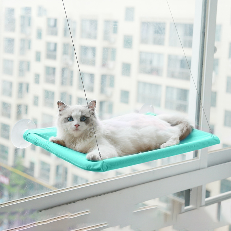 Pet Accessories Cat Hanging Beds Warm Comfortable Sunny Seat Window Mount Kitten Hammock Pet Shelf Seat Beds Bearing 20kg House: 1