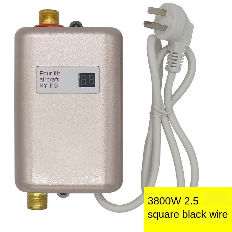 Chauffe-eau électrique instantané 3800W 110V 220V, pour la cuisine, chauffage rapide, mini robinet, eau chaude